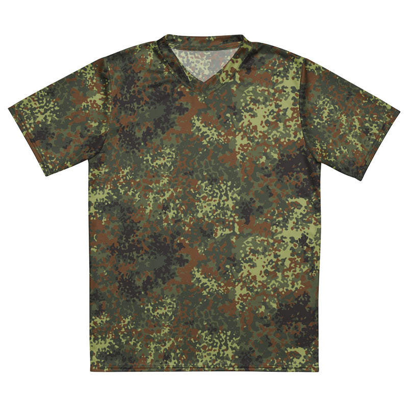 Flecktarn Bundeswehr Spring Woodland CAMO Unisex Sports Jersey
