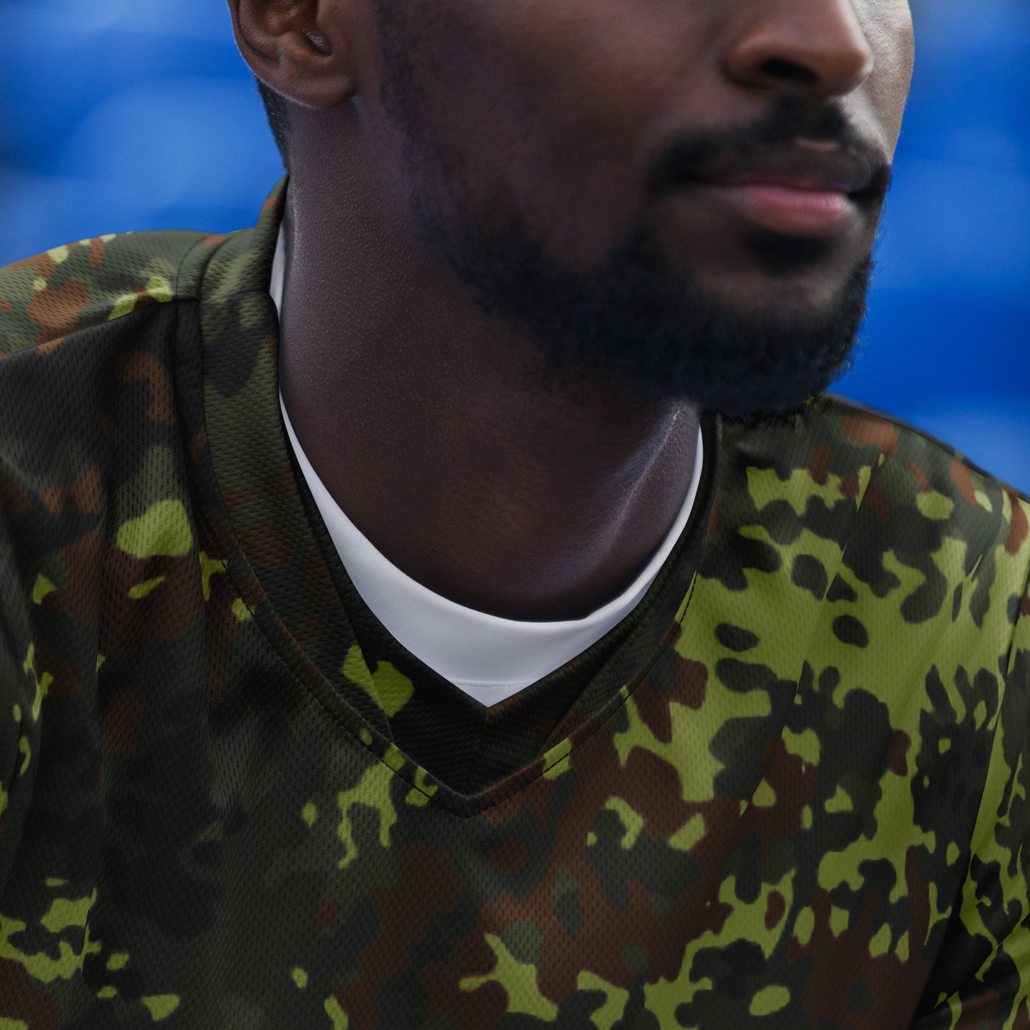 German Flecktarn Spring CAMO unisex sports jersey Sports Jerseys