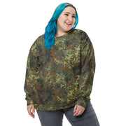 Flecktarn Bundeswehr Spring Woodland CAMO Unisex Sweatshirt