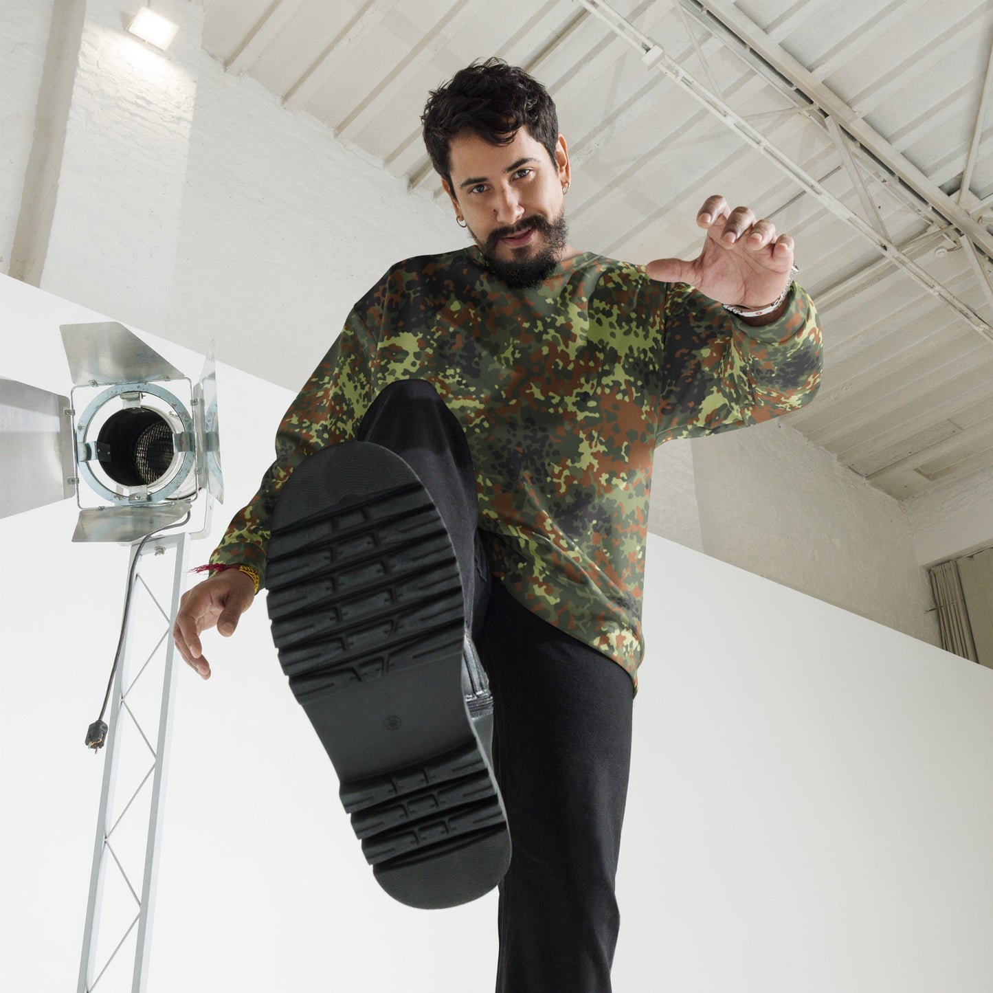 German Flecktarn Spring CAMO Unisex Sweatshirt Sweatshirts