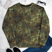 Flecktarn Bundeswehr Spring Woodland CAMO Unisex Sweatshirt
