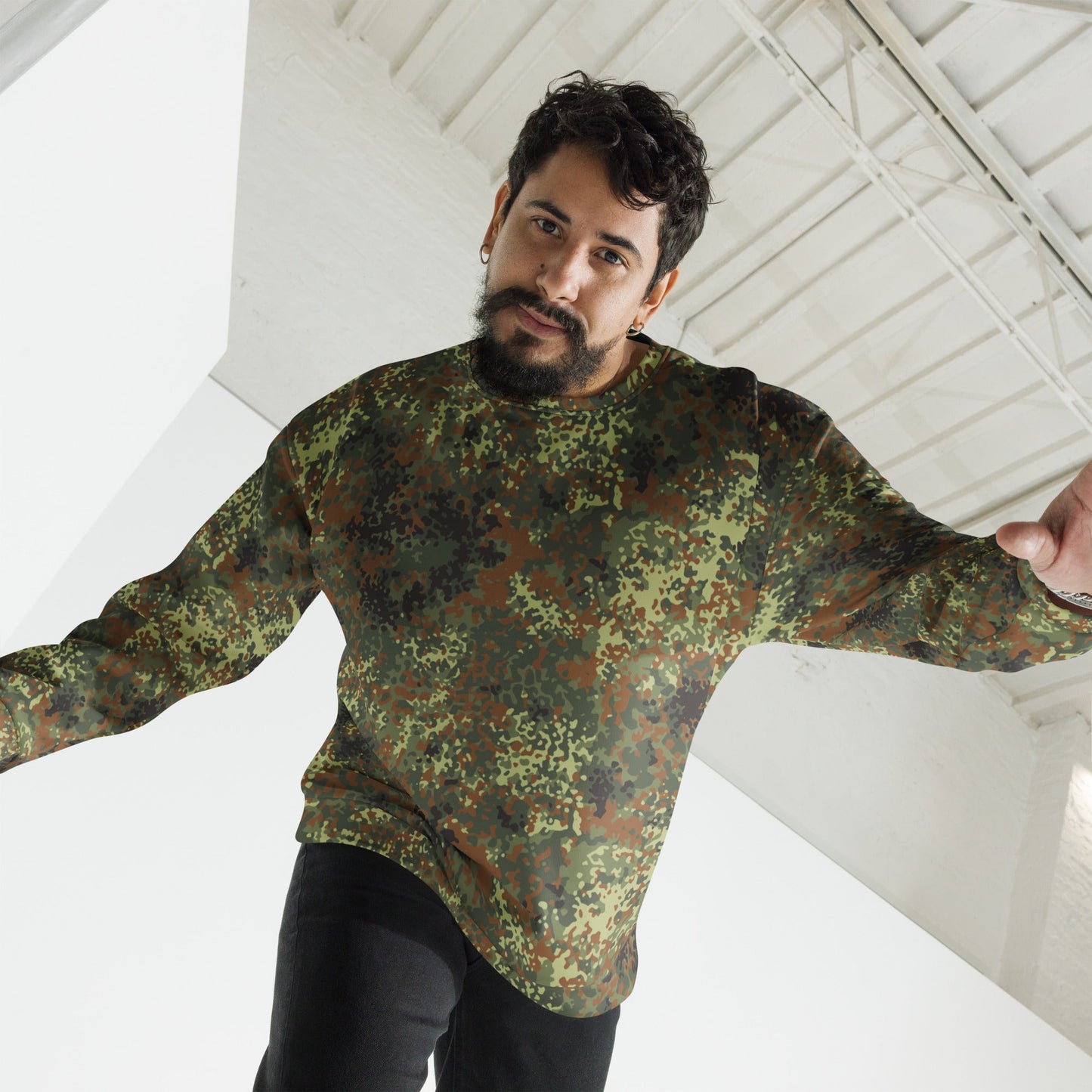 German Flecktarn Spring CAMO Unisex Sweatshirt