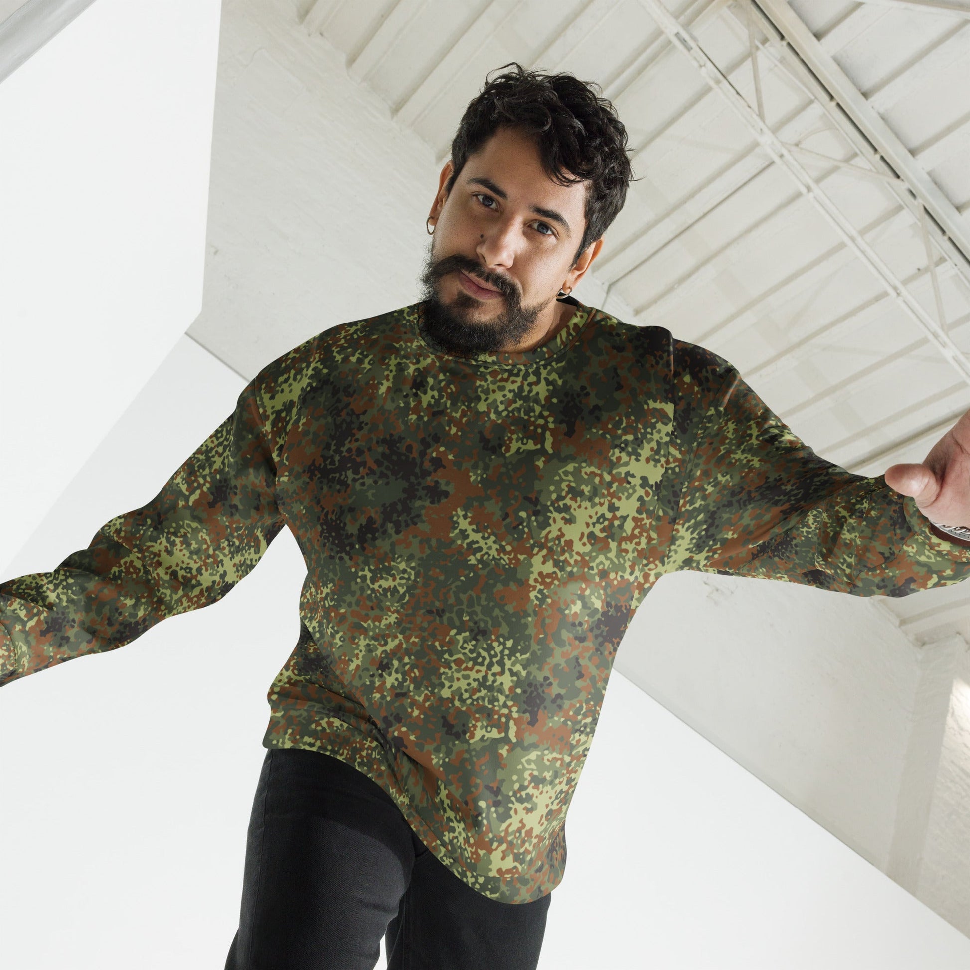 German Flecktarn Spring CAMO Unisex Sweatshirt