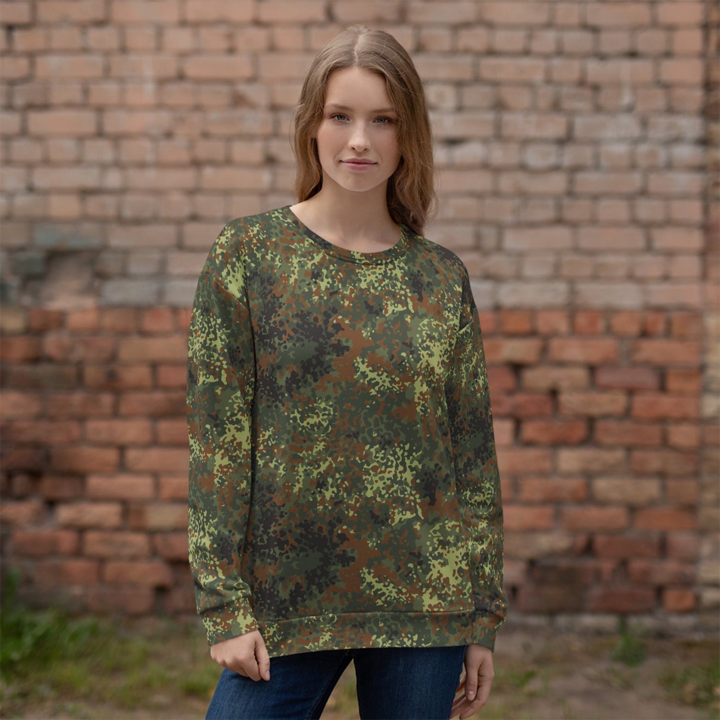 German Flecktarn Spring CAMO Unisex Sweatshirt