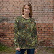 Flecktarn Bundeswehr Spring Woodland CAMO Unisex Sweatshirt