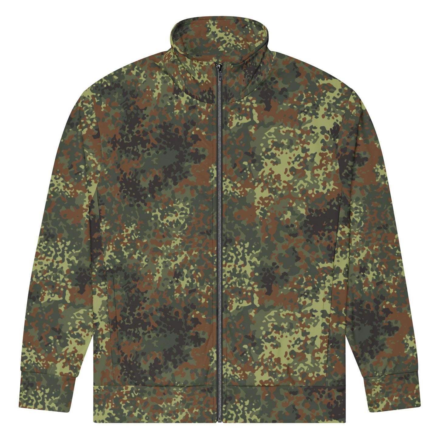 German Flecktarn Spring CAMO Unisex Track Jacket