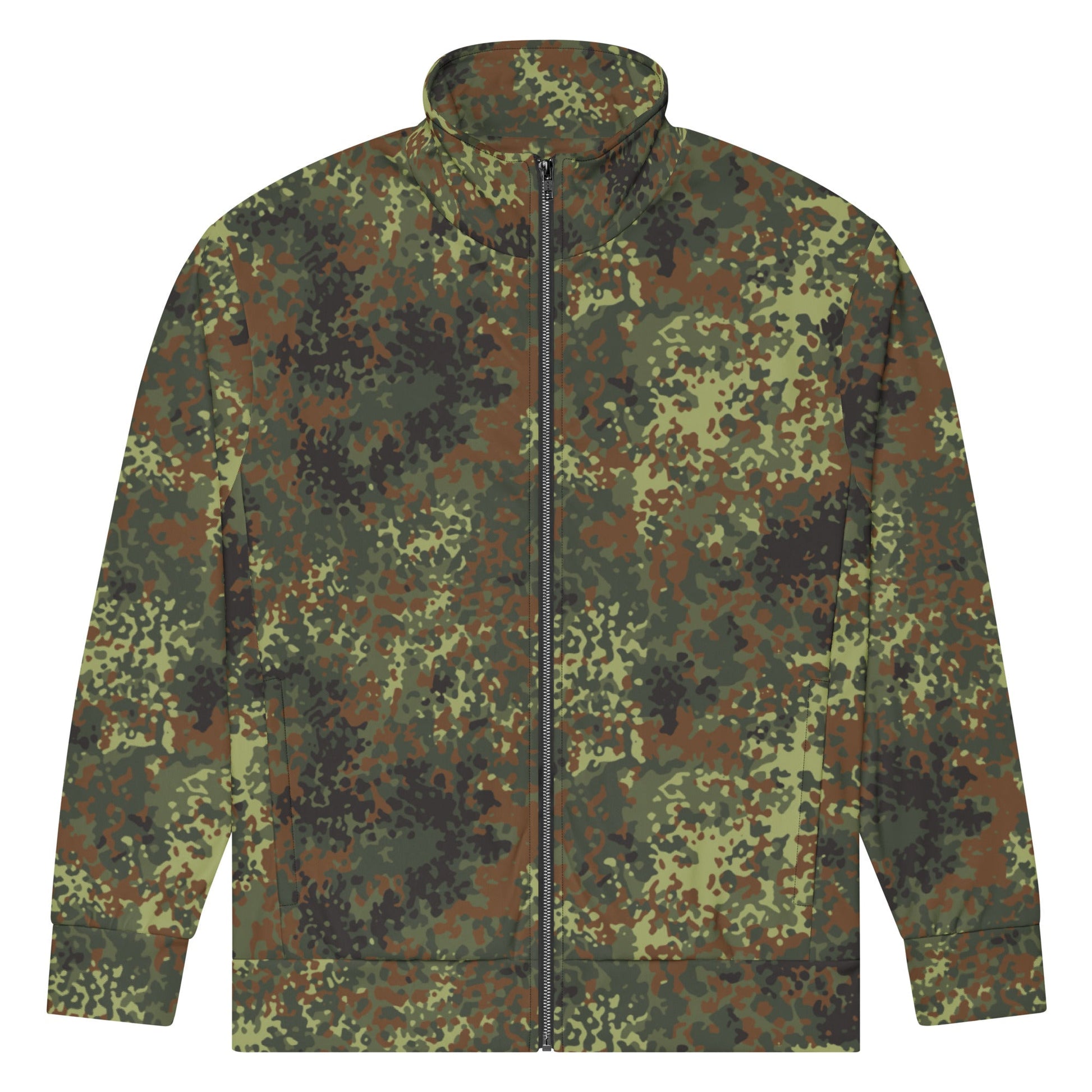 German Flecktarn Spring CAMO Unisex Track Jacket
