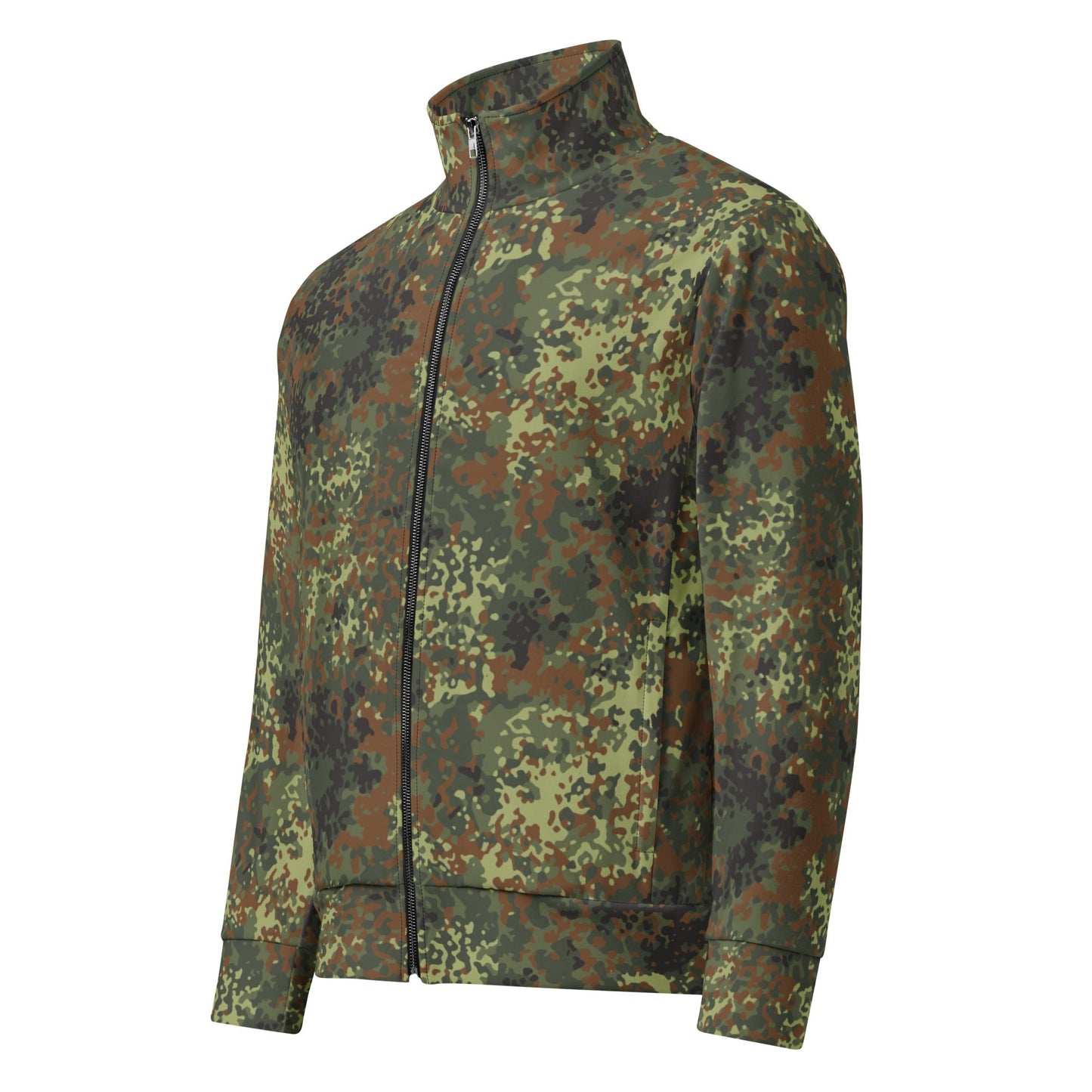 German Flecktarn Spring CAMO Unisex Track Jacket