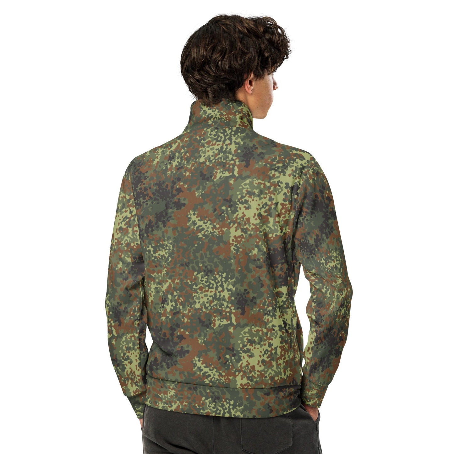 German Flecktarn Spring CAMO Unisex Track Jacket