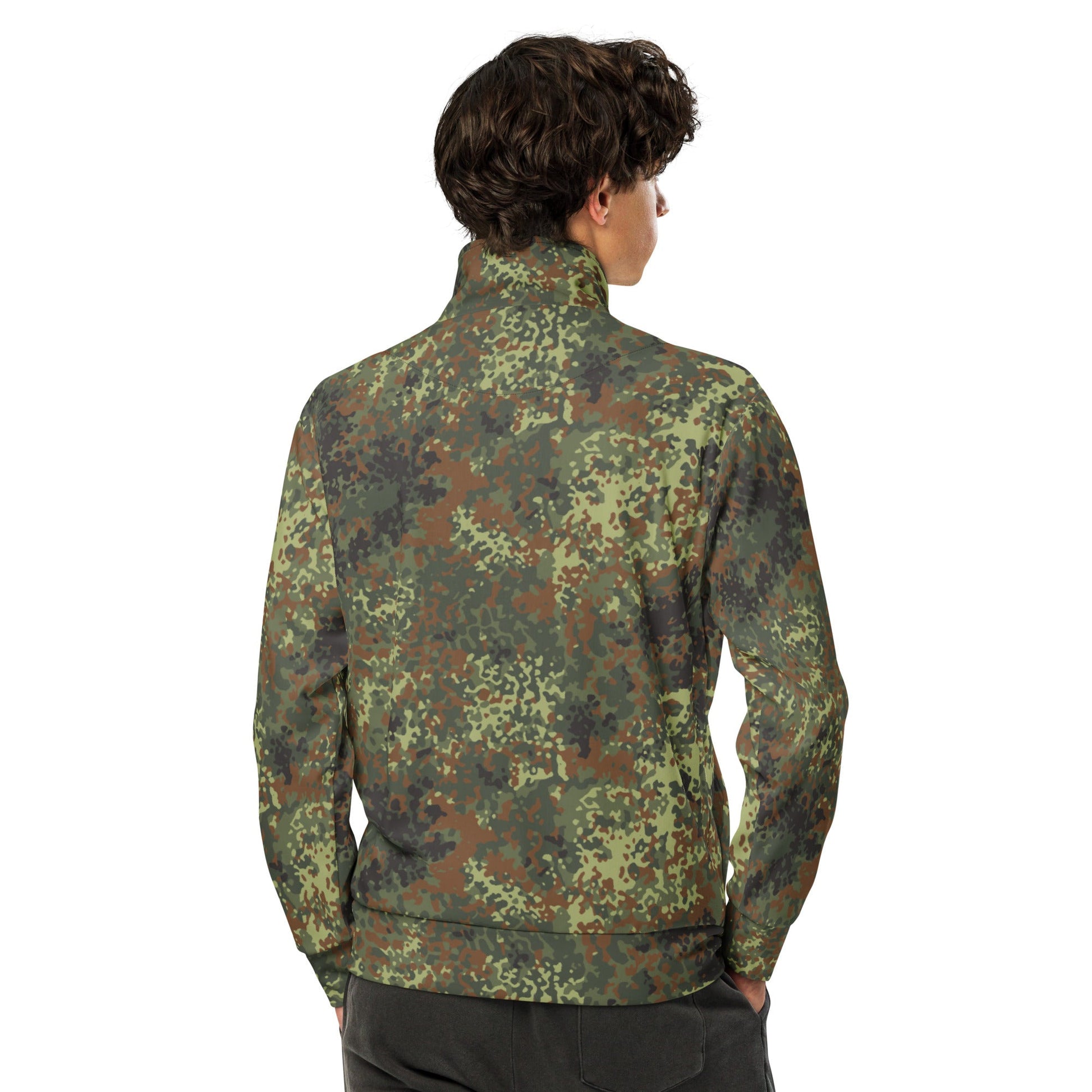 German Flecktarn Spring CAMO Unisex Track Jacket