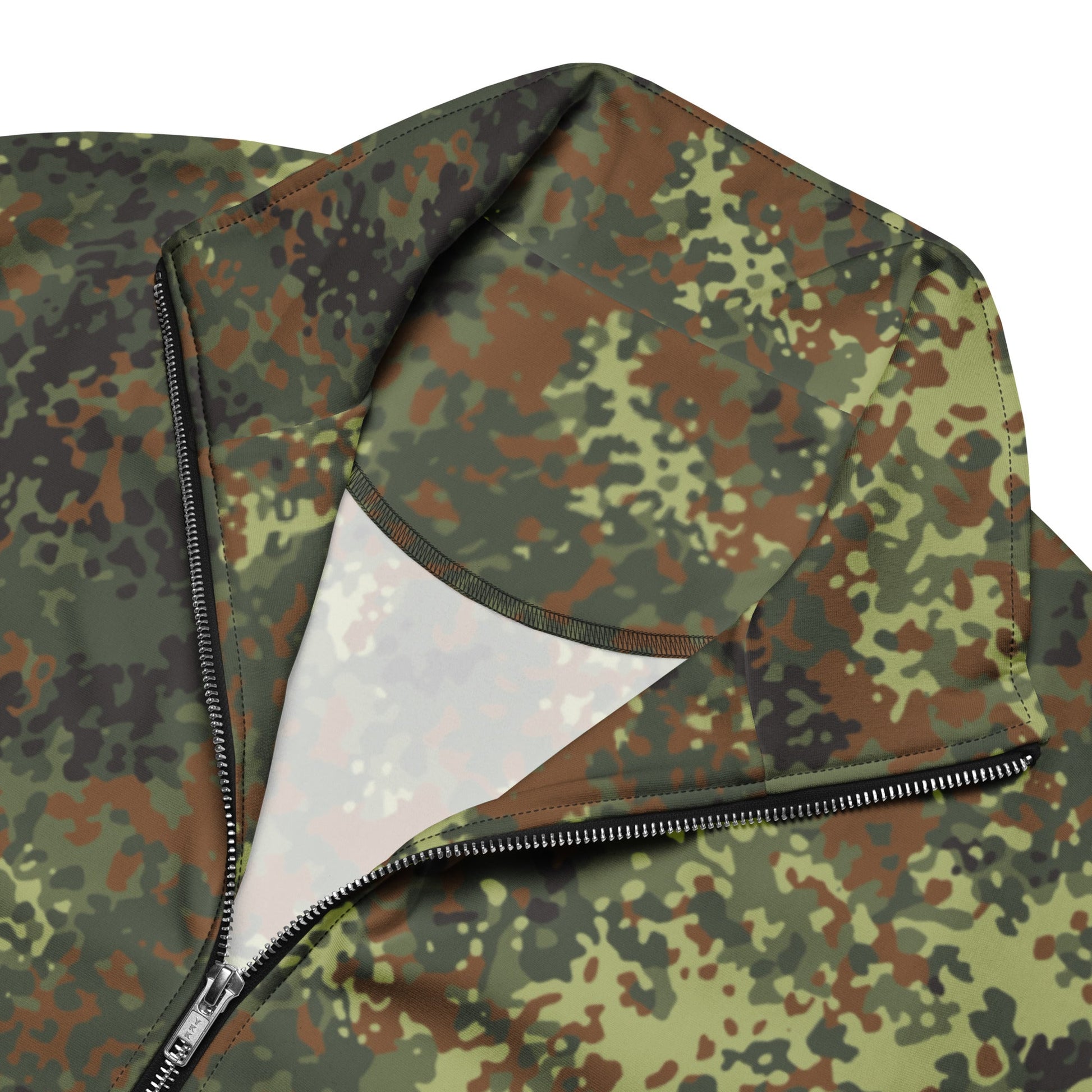 German Flecktarn Spring CAMO Unisex Track Jacket