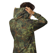 Flecktarn Bundeswehr Spring Woodland CAMO Unisex Zip Hoodie