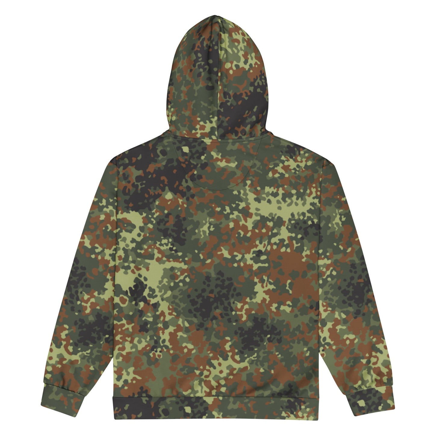 German Flecktarn Spring CAMO Unisex zip hoodie Zip Hoodies