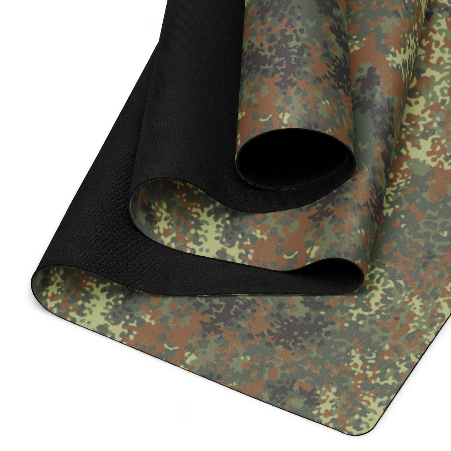 German Flecktarn Spring CAMO Yoga Mat