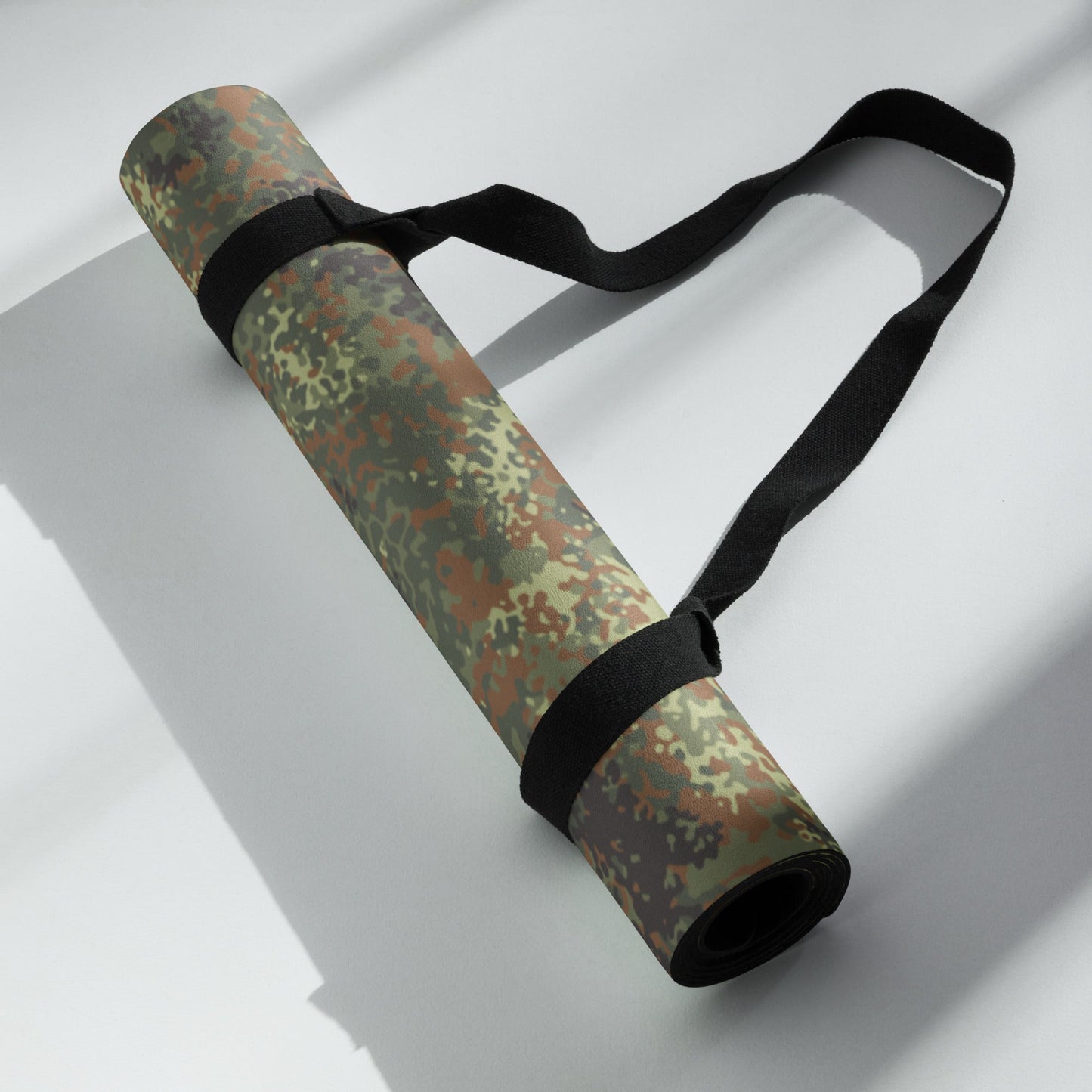 German Flecktarn Spring CAMO Yoga Mat