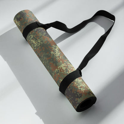 German Flecktarn Spring CAMO Yoga Mat