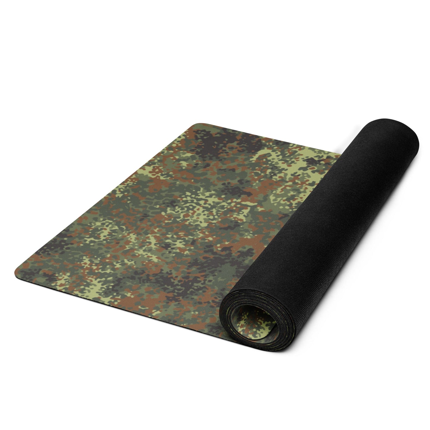 German Flecktarn Spring CAMO Yoga Mat