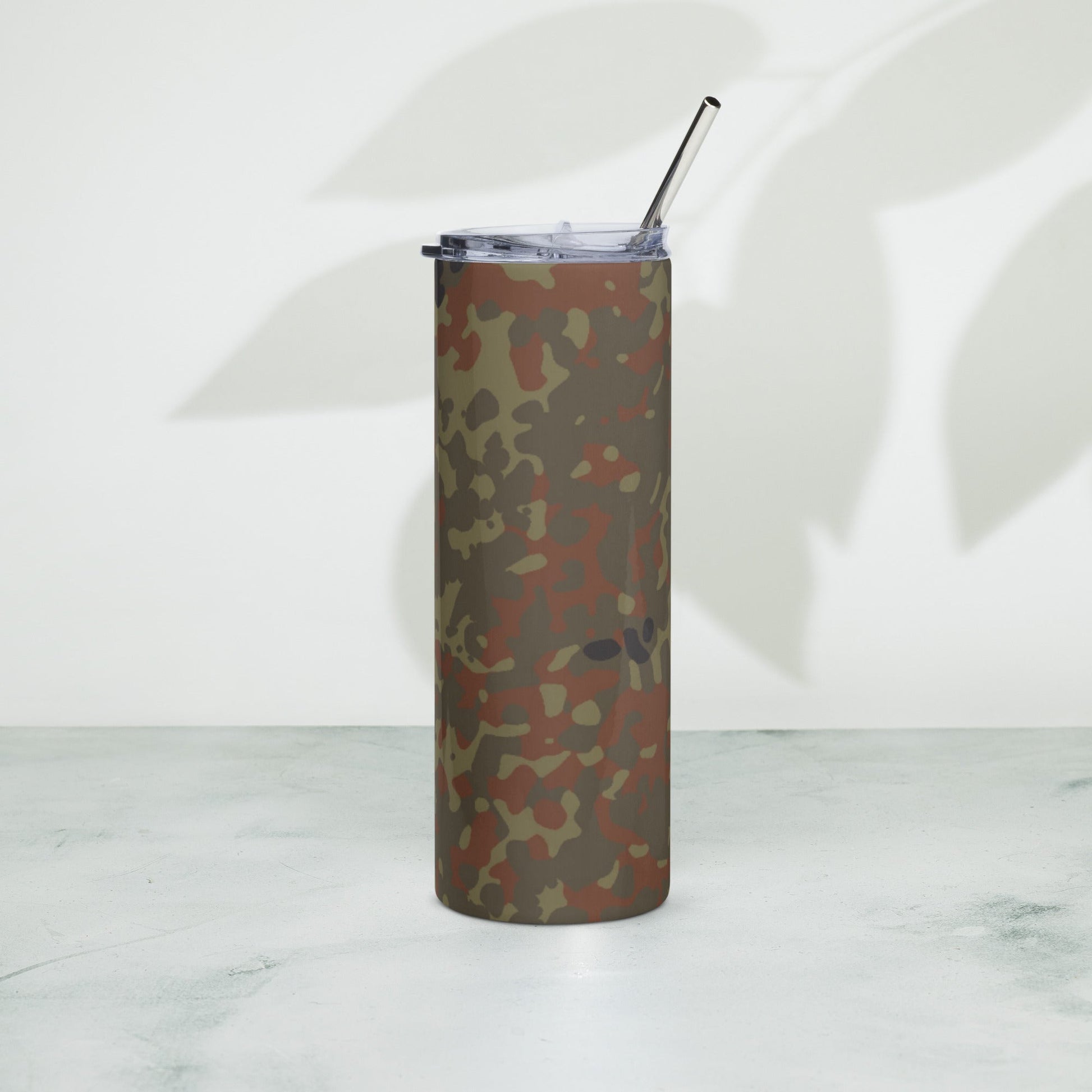 German Flecktarn CAMO Stainless Steel Tumbler