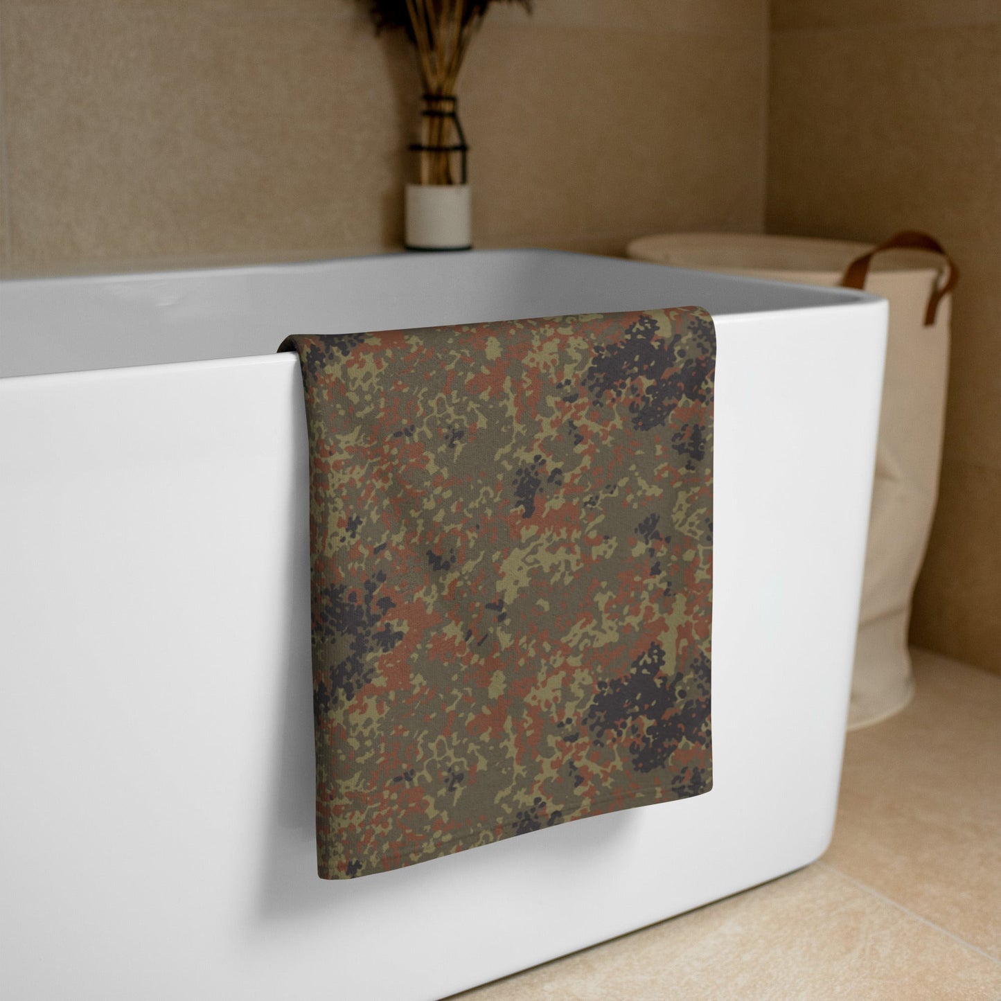 German Flecktarn CAMO Towel