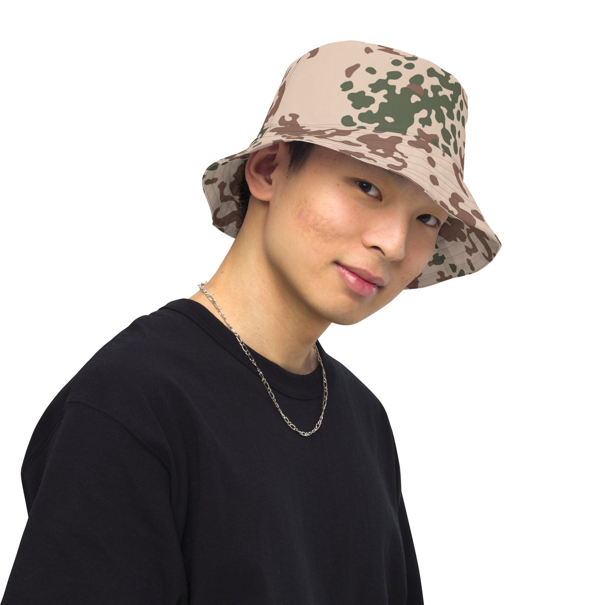 German Flecktarn Tropentarn CAMO Reversible bucket hat - Bucket Hats