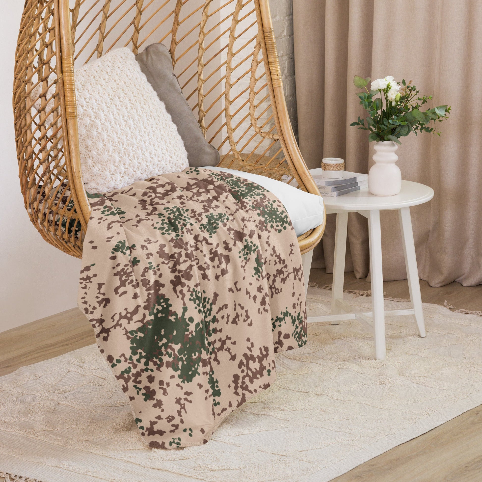 German Flecktarn Tropentarn CAMO Sherpa blanket - Blanket