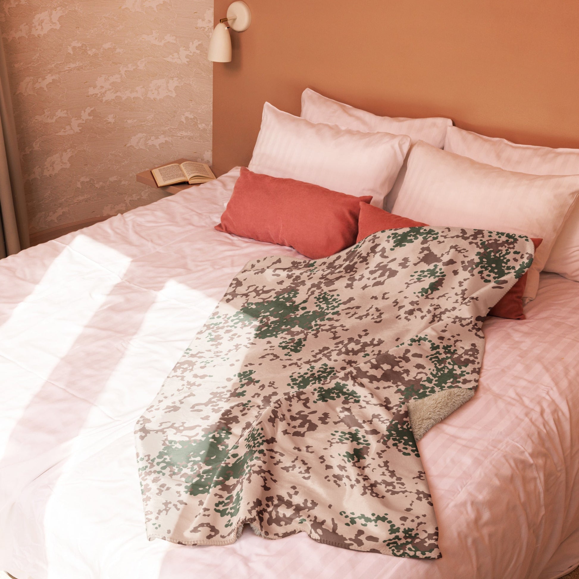 German Flecktarn Tropentarn CAMO Sherpa blanket - Blanket