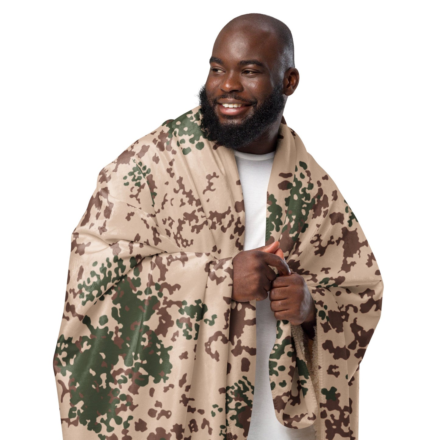 German Flecktarn Tropentarn CAMO Sherpa blanket - Blanket