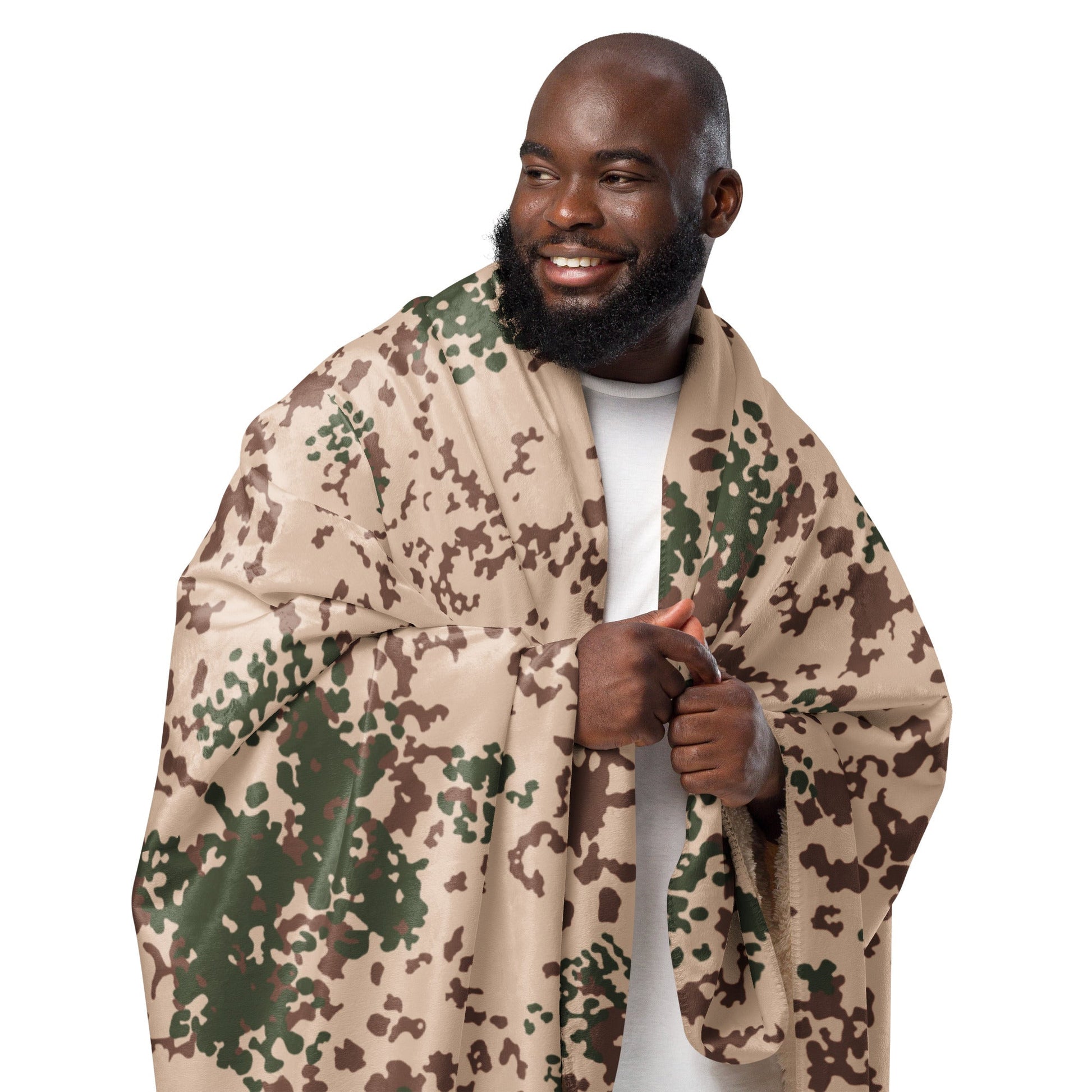 German Flecktarn Tropentarn CAMO Sherpa blanket - Blanket