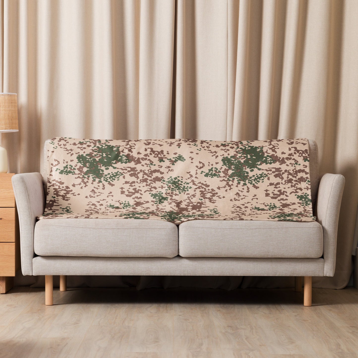 German Flecktarn Tropentarn CAMO Sherpa blanket - Blanket