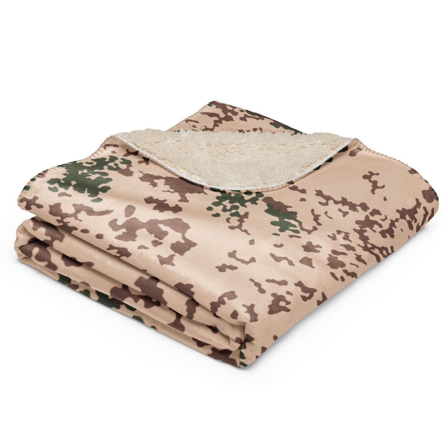German Flecktarn Tropentarn CAMO Sherpa blanket - Blanket
