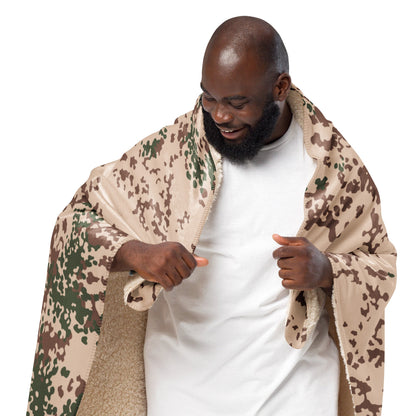 German Flecktarn Tropentarn CAMO Sherpa blanket - Blanket