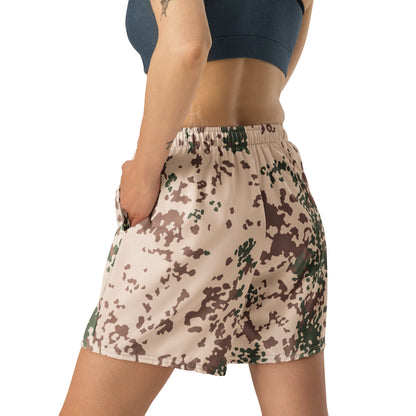 German Flecktarn Tropentarn CAMO Unisex Athletic Long Shorts