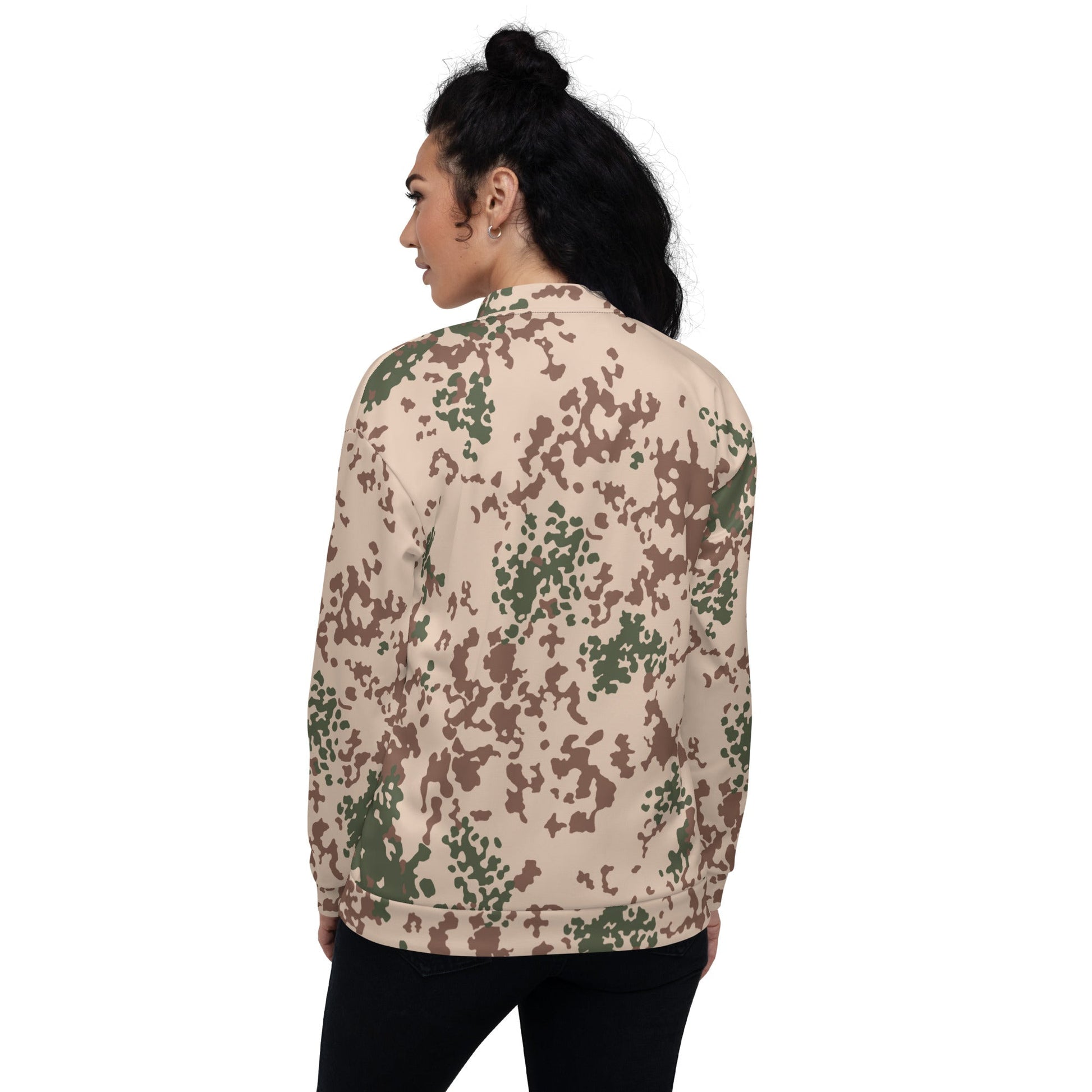 German Flecktarn Tropentarn CAMO Unisex Bomber Jacket - Jackets