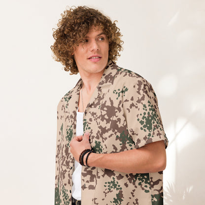 German Flecktarn Tropentarn CAMO Unisex button shirt Button Shirts