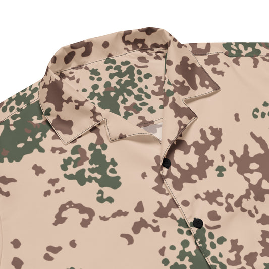 German Flecktarn Tropentarn CAMO Unisex button shirt Button Shirts