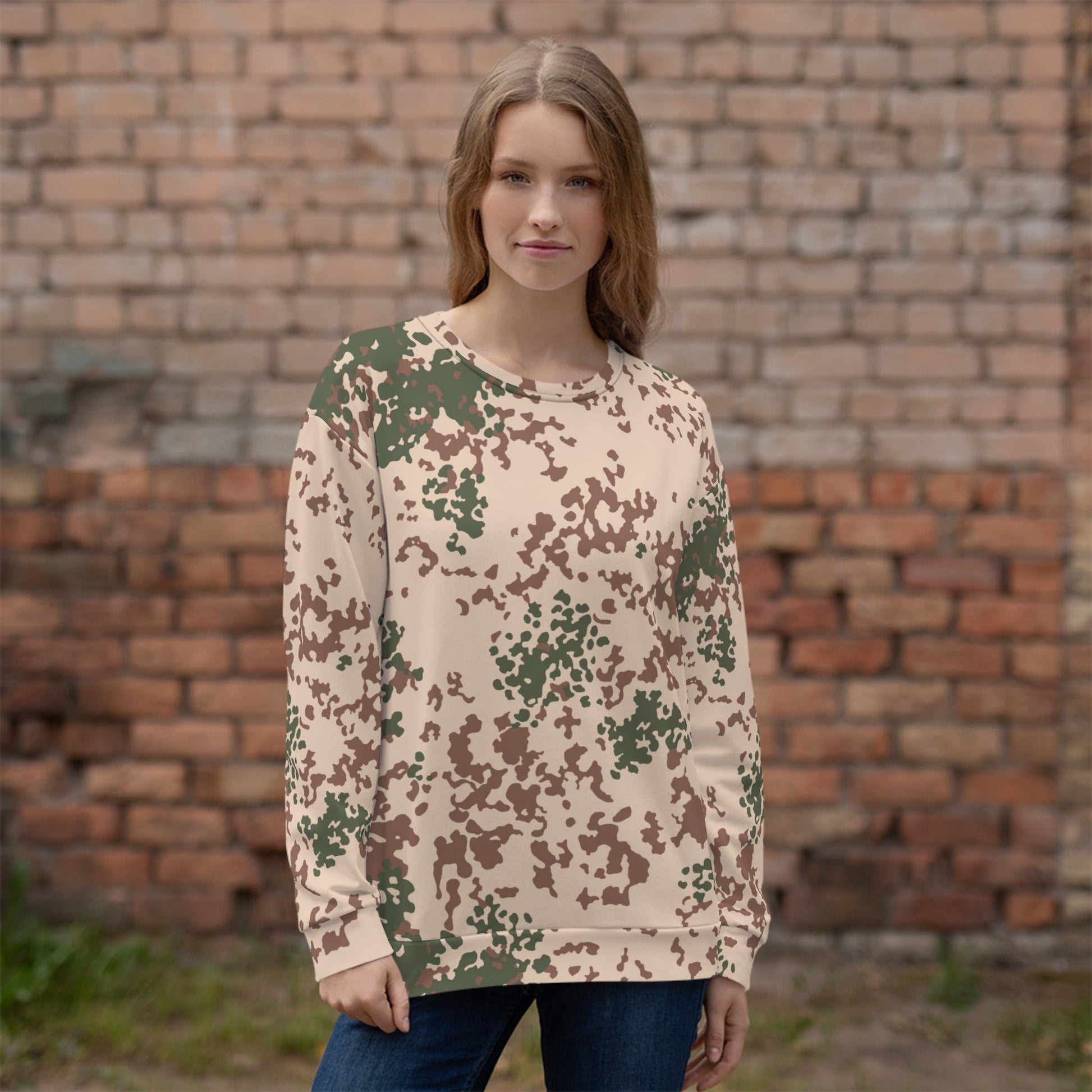 German Flecktarn Tropentarn CAMO Unisex Sweatshirt - Sweatshirts