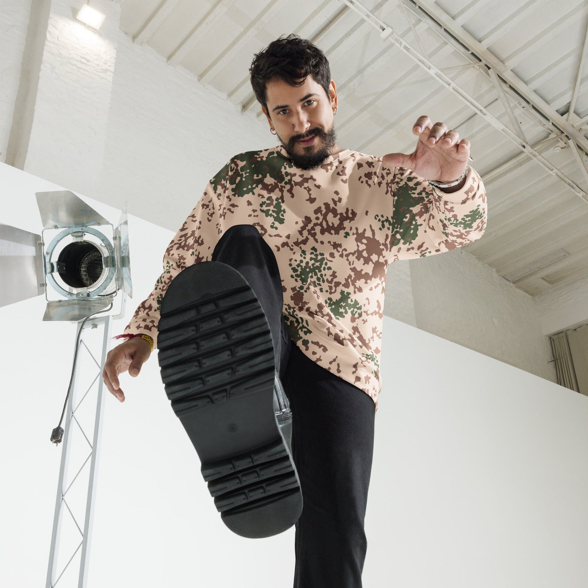 German Flecktarn Tropentarn CAMO Unisex Sweatshirt - Sweatshirts