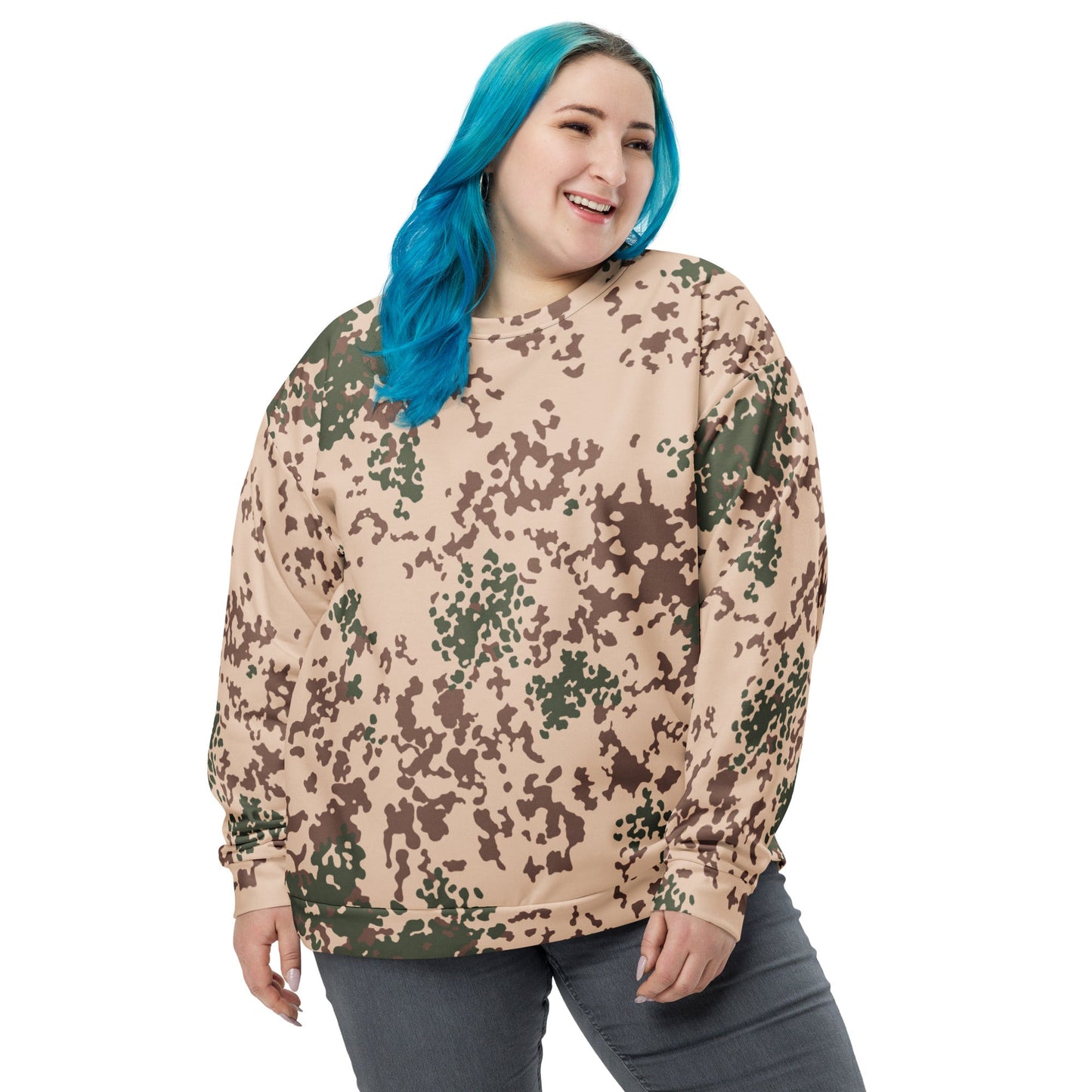 German Flecktarn Tropentarn CAMO Unisex Sweatshirt - Sweatshirts