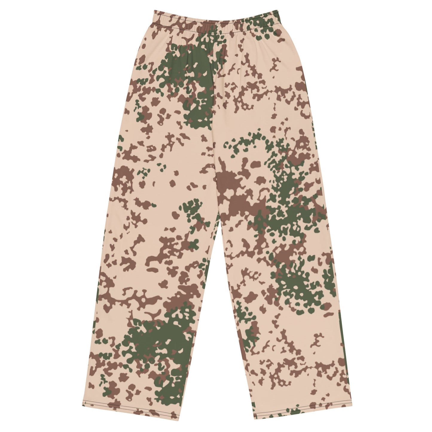 German Flecktarn Tropentarn CAMO unisex wide-leg pants - 2XS - Wide-leg Pants