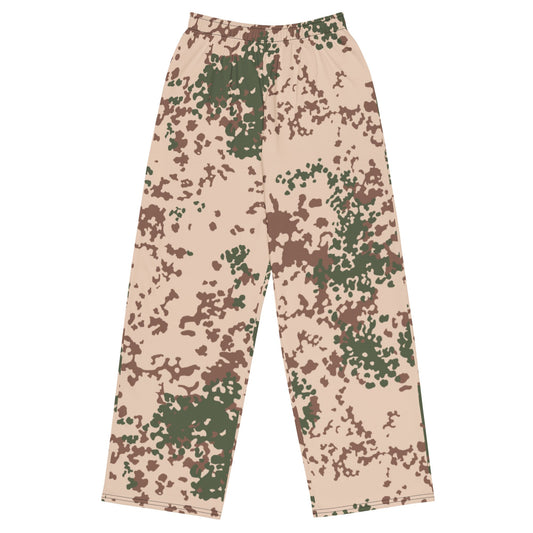 German Flecktarn Tropentarn CAMO unisex wide-leg pants - 2XS - Wide-leg Pants