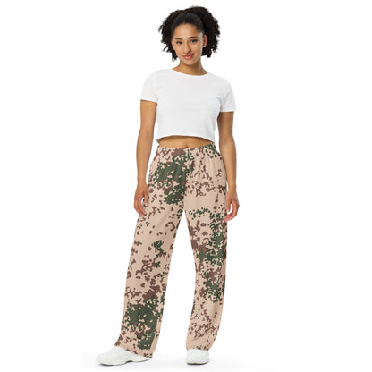 German Flecktarn Tropentarn CAMO unisex wide-leg pants - Wide-leg Pants