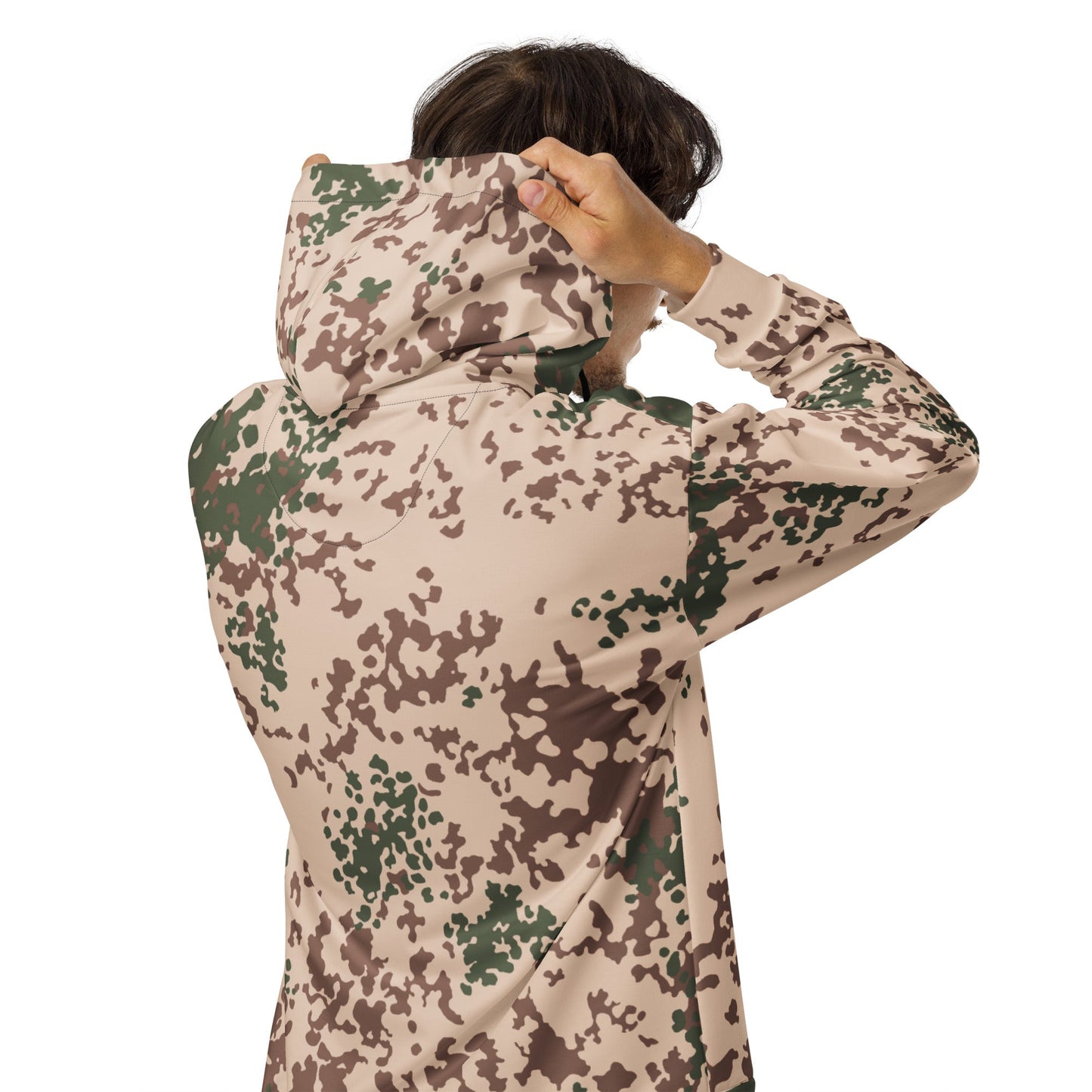 German Flecktarn Tropentarn CAMO Unisex zip hoodie Zip Hoodies