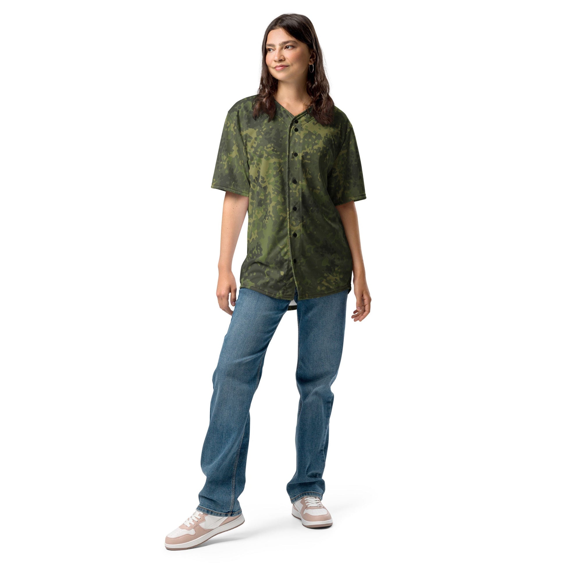 German Flecktarn Tropical CAMO baseball jersey - Baseball Jerseys