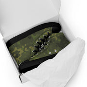 Flecktarn Bundeswehr Tropical CAMO Mens High-Top Canvas Shoes