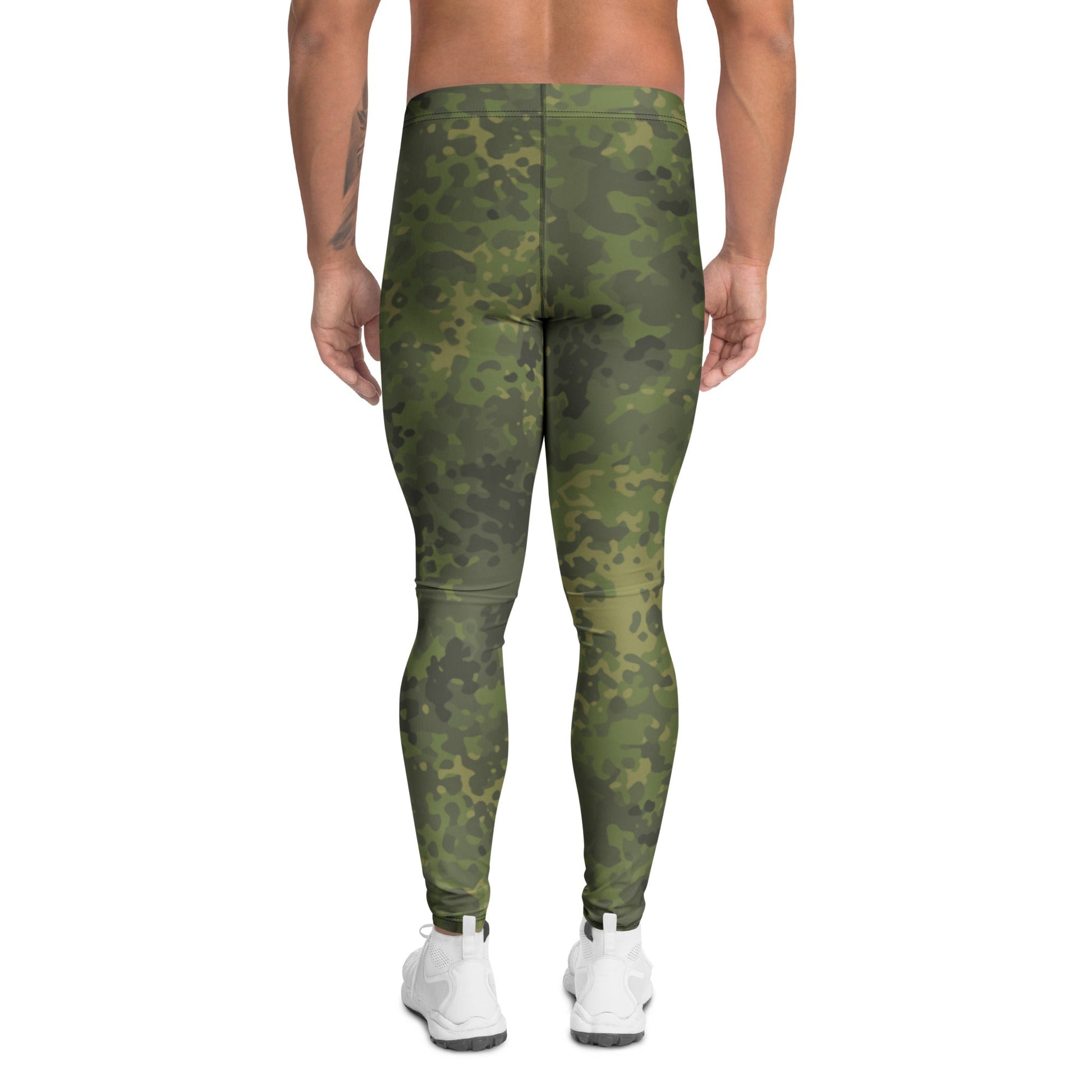 German Flecktarn Tropical CAMO Mens Leggings