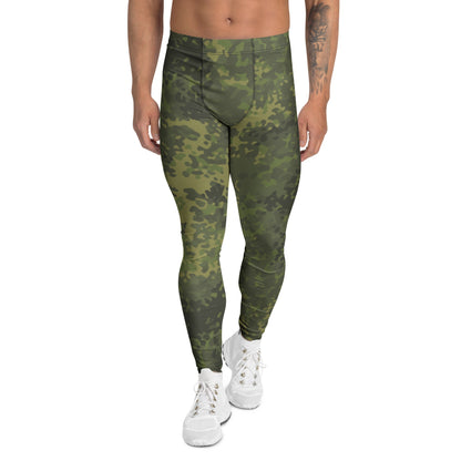German Flecktarn Tropical CAMO Mens Leggings - XS
