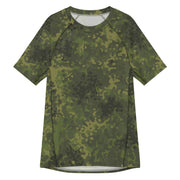 Flecktarn Bundeswehr Tropical CAMO Mens Short-Sleeve Rash Guard - 2XS - SS