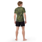 Flecktarn Bundeswehr Tropical CAMO Mens Short-Sleeve Rash Guard - SS