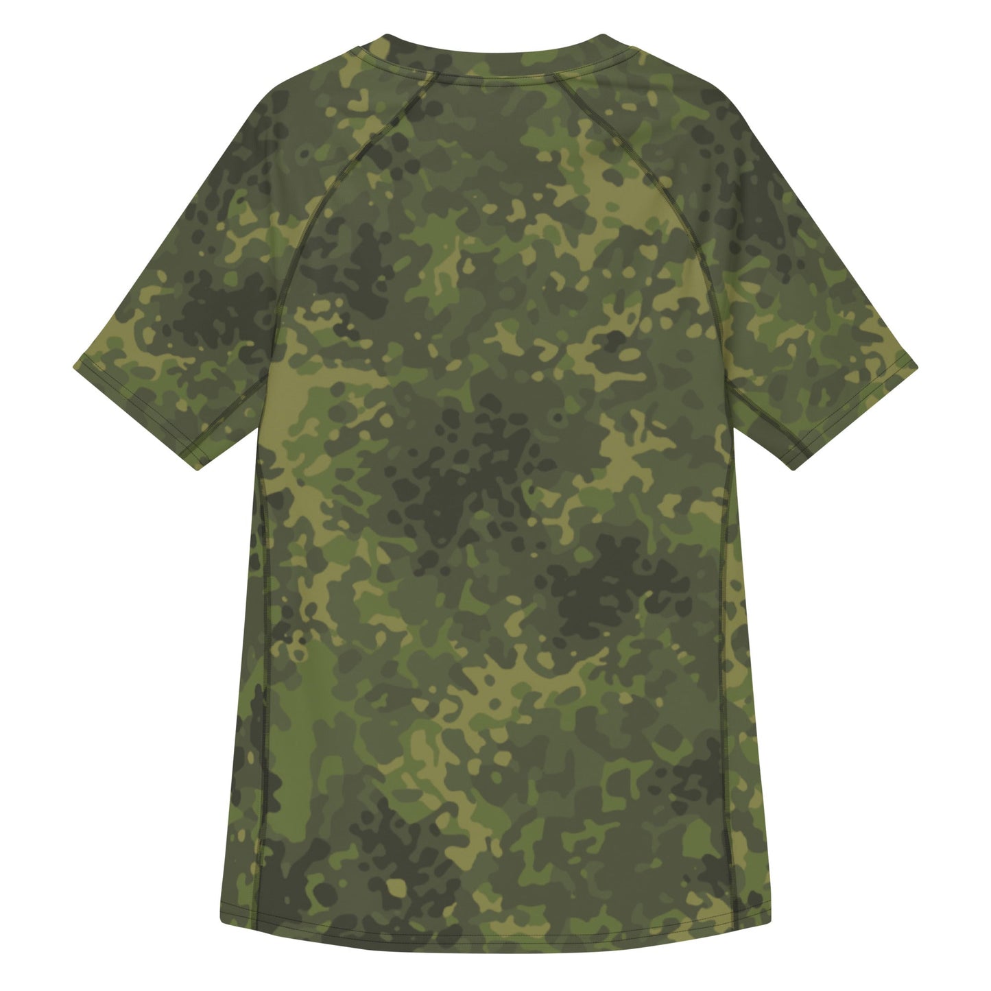 German Flecktarn Tropical CAMO Mens Short-Sleeve Rash Guard