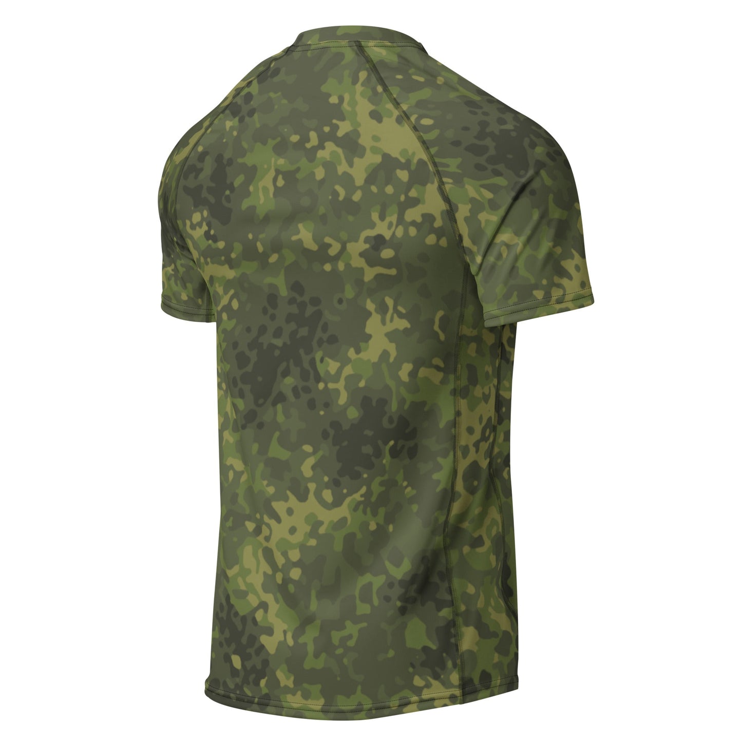 German Flecktarn Tropical CAMO Mens Short-Sleeve Rash Guard